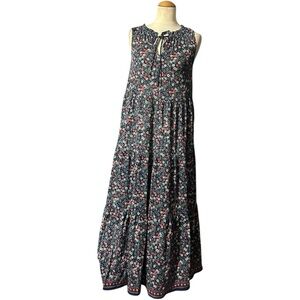 Maxi Studio Maxi Dress Navy Floral XS